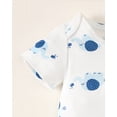 thumbnail image 5 of KIMI BEAR Newborn Baby Boys Romper 6-12 Months Summer Clothing 2 Packs Short Sleeves Bodysuit Elephants Print One Piece Jumpsuits Clothes Multicolor, 5 of 9