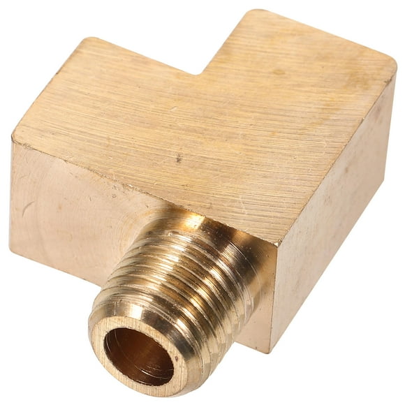 YSNOOWE 1Pcs Golden Copper Pipe Connector for Oil and Piping