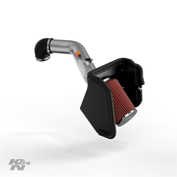 K&N Cold Air Intake Kit: High Performance, Guaranteed to Increase Horsepower: 2016-2018 Nissan Titan XD, 5.0L V8 Diesel, 77-6017KS