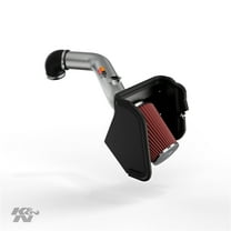 K&N Cold Air Intake Kit: High Performance, Guaranteed to Increase Horsepower: 2016-2018 Nissan Titan XD, 5.0L V8 Diesel, 77-6017KS
