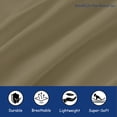 thumbnail image 6 of King Fitted Sheet - 600 Thread Count Egyptian Cotton, Cooling Sateen Weave Bed Sheet, 16-Inch Deep Pockets with No-Pop Elastic, Soft, Durable, and Breathable Bottom Sheet (Taupe), 6 of 8