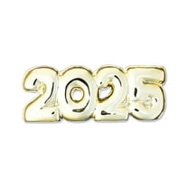 Graduation Gold 2025 Decor, 8 in x 3 in, by Way To Celebrate
