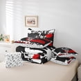thumbnail image 6 of Homewish 7-Piece Cartoon Gamepad Comforter Set, Twin - Spider Web (Skull), 6 of 8