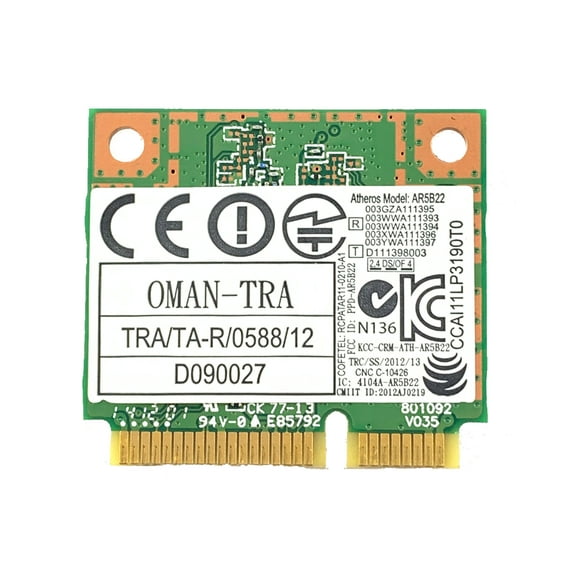 Dell Inspiron 5720 7720 Vostro 3560 DW1901 Wireless WLAN Wi-Fi Bluetooth Mini-PCI Express Card AR5B22 K2GW5 0K2GW5 CN-0K2GW5(New)