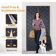 thumbnail image 5 of Garage Door Screen for 1 Car 8x7FT with Retractable Fiberglass Mesh, Heavy Duty Weighted Bottom, Easy Assembly, Hands Free Magnetic Screen Door with 40 Magnets for Garage and Patio, 5 of 7