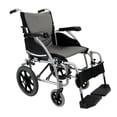 thumbnail image 2 of Silla de ruedas manual ergonómica ultraligera Karman Healthcare S-115-TP, color plata perla, ancho del asiento de 45 cm, 2 of 5