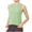 Green, variant on Workout Tops for Women Seamless Scoop Neck Sleeveless Loose Tank Shirts Athletic Sport Running Outfits