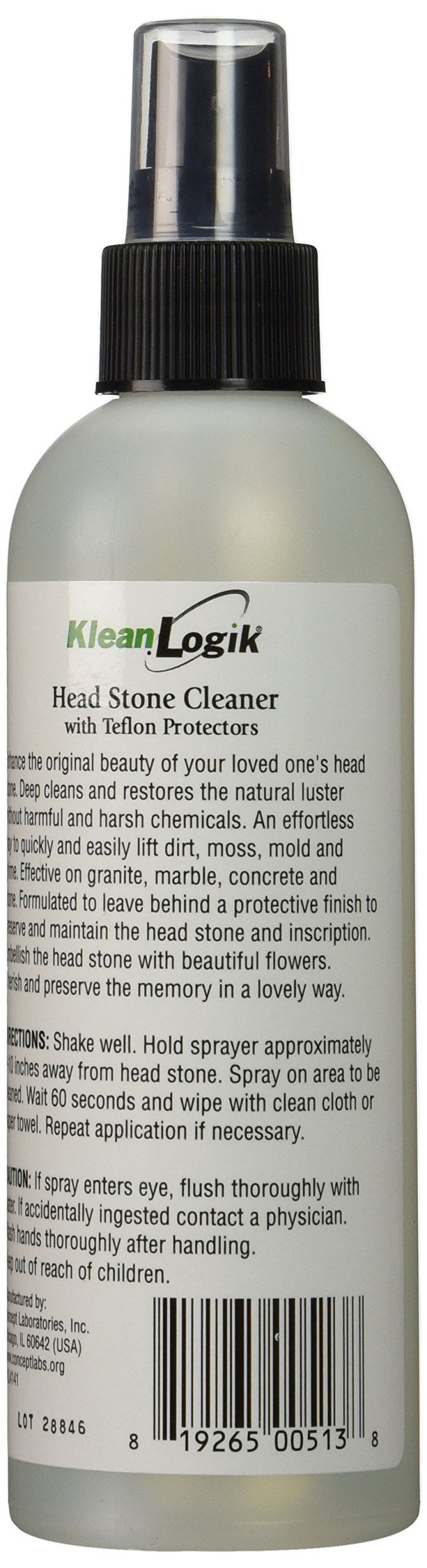 KleanLogik Headstone Cleaner for Graves & Tombstones. 8 fl oz - image 3 of 7