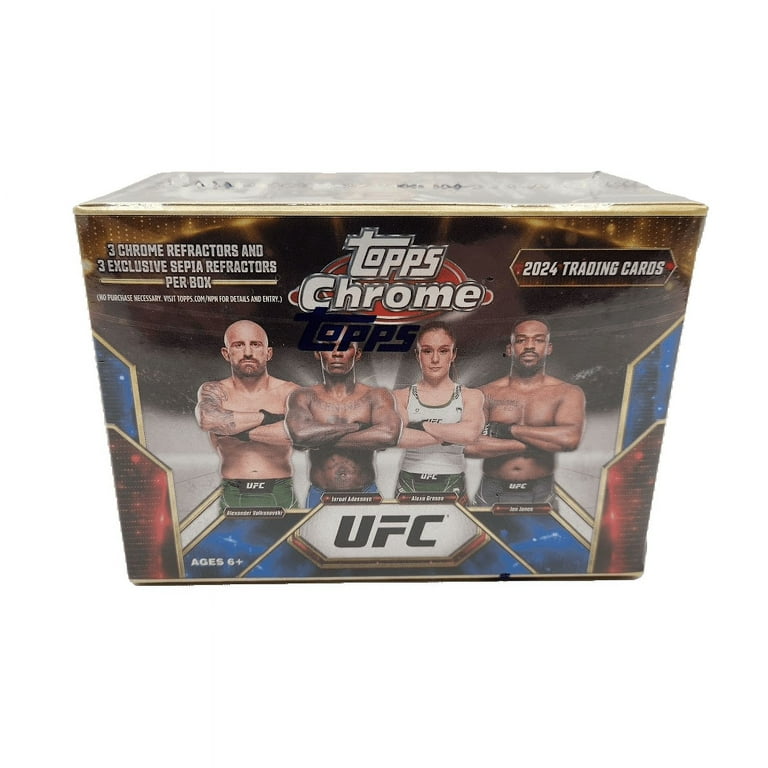 海外製 モスカート120P 6個 UFC他 Amazon.com: 2024 Topps Finest UFC box (6 pks/bx) : Collectibles