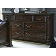 thumbnail image 2 of Messina Estates Dark Brown 7 Drawer Dresser, 2 of 2