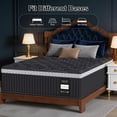 thumbnail image 5 of FOLVUTY King Mattress 14 inch Medium Firm Hybrid Mattress in a Box, Graphene-Infused High-Density Support Foam, Gel Memory Foam, Pocket Coils, Black, 5 of 12