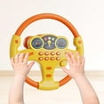 thumbnail image 1 of Volante simulado CUTICAT juguete educativo con sonido para niños de 3 a 6 años, 1 of 8