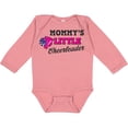 thumbnail image 3 of Inktastic Mommy's Little Cheerleader with Megaphone and Pom Poms Girls Long Sleeve Baby Bodysuit, 3 of 5
