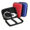 thumbnail image 1 of Hicess Portable Zipper Closure Earphones 2.5inch Hard Dive Memory Card Storage Case Bag, 1 of 7