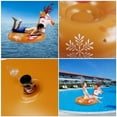 thumbnail image 5 of Milisten Inflatable Round Snow Tube Sled for Kids and Adults, PVC Winter Snow Tube Outdoor Fun, 1 Piece, 5 of 8