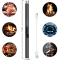 thumbnail image 5 of Encendedor eléctrico para velas, encendedor eléctrico recargable por USB con puerto tipo C, encendedor de arco eléctrico resistente al viento, encendedor largo para velas,, 5 of 5