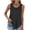 Black #1, variant on Plus Size Tank Tops for Women Summer Sleeveless Scoop Neck T-Shirts Tops Casual Tees Tunics Shirts Light Gray 2XL