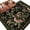 Black, variant on Pink Spring Floral Round Area Rug 5Ft Washable Circle Rugs for Living Room Bedroom, Elegant Pastoral Flowers Birds Watercolor Non-Slip Carpet Floor Mats Indoor Outdoor Carpet Runner Home Decor