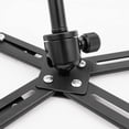 thumbnail image 4 of FSLiving Projector Mounting Parts Load Capacity 5kg with J Track Adapter Projector Mounting Bracket Holder Adjusted Angle Fixing for Track for Home Office Movie Room - 1 Pack, 4 of 6