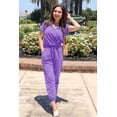 thumbnail image 3 of Enterizo PRETTYGARDEN Morado Manga Corta Talle M, 3 of 7