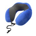 thumbnail image 1 of Almohada para el cuello de viaje en forma de U Almohada suave cómoda ajustable para el coche del aeroplano Azul Sunnimix Almohada de cuello en forma de U, 1 of 7