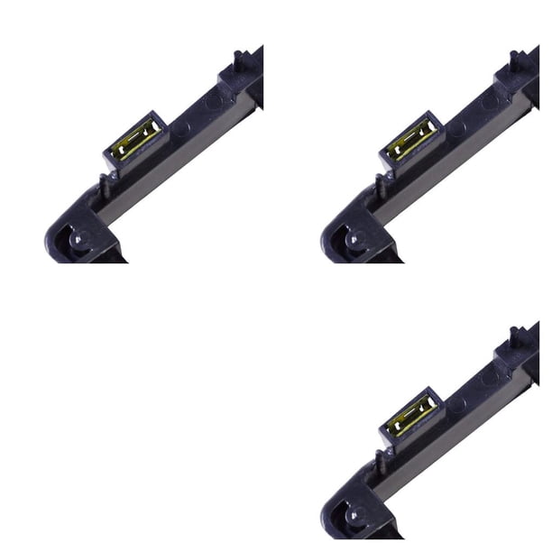 Speravity Reemplazo del soporte de la Base de la cubierta del interruptor del bisel de la puerta principal para Golf MK4 1998-2004 1J1867179A Negro 3piezas Speravity CBP048641