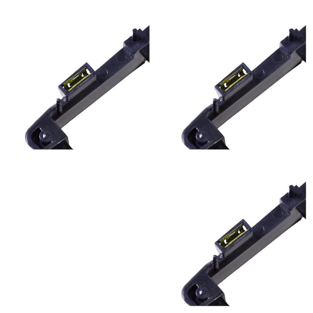 Speravity Reemplazo del soporte de la Base de la cubierta del interruptor del bisel de la puerta principal para Golf MK4 1998-2004 1J1867179A Negro 3piezas Speravity CBP048641