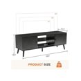 FENG20 TV Stand For 55 60 Inch Television,Entertainment Center,2