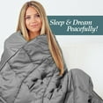 thumbnail image 5 of Heavy Weighted Blanket Queen Size 15lb Deep Sleep Reduce Anxiety, 5 of 6