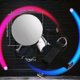 thumbnail image 2 of LED Poi Balls, Set of 2 LED Poi Juggling Balls with Rainbow Colors and Strobe Effect, LED Glow Poi Set, 2 of 5