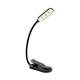 thumbnail image 1 of Lámpara de lectura recargable, lámpara de lectura con clip de 9 LED, atenuación continua y 3 modos de protección ocular (blanco frío y cálido), cuello flexible de 360°, indicador, trabajo prolongado, 1 of 5