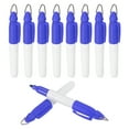 thumbnail image 1 of Marcadores permanentes mini Uxcell con clips, bolígrafos de marcadores de bolas de golf, bolígrafos de tinta, azul de golf, 1 of 7