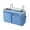 Blue, variant on Bedside Storage Caddy Bedside Hanging Storage Bag for Headboards Bunk Beds Dorm Rooms Book Phone Magazine Holder