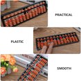 thumbnail image 5 of KAKOWELY Portable Kids Abacus for Learning Math Made of Safe Plastic Brown Color 2 Pieces,8.66"X2.36"X0.59", 5 of 5