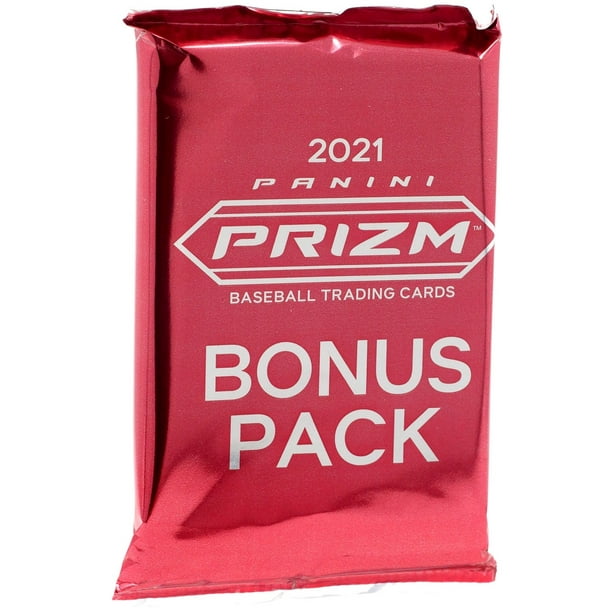 MLB Panini 2021 Prizm Baseball Trading Card MEGA BONUS Pack (12 Cards