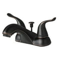 thumbnail image 2 of builders shoppe centerset bathroom faucet with drain assembly, 2 of 5