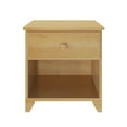 thumbnail image 4 of Plank+Beam Solid Wood Nightstand with 1 Drawer for Bedroom, 4 of 9