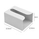 thumbnail image 2 of Caja de pañuelos montada en la pared Servilleteros Estuche para toallas de papel autoadhesivo (Gris), 2 of 5