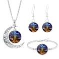 thumbnail image 2 of Xihbxyly Conjunto de Joyas Astrológicas, Collar, Pendientes y Pulsera con Las 12 Constelaciones, Regalo Único para Esposa, Novia o Madre, Versátil para Uso Diario, Regalo de Cumpleaños, Navidad o Ani, 2 of 2