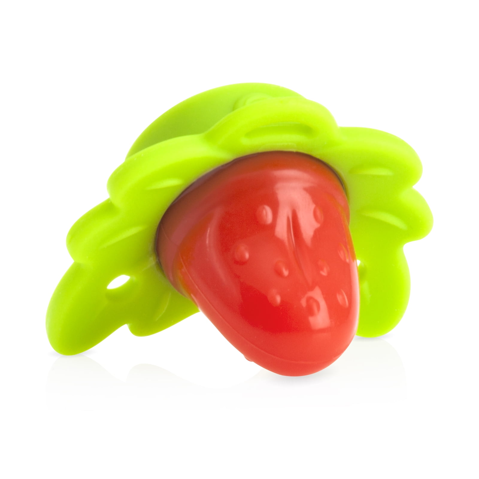 nuby strawberry teether
