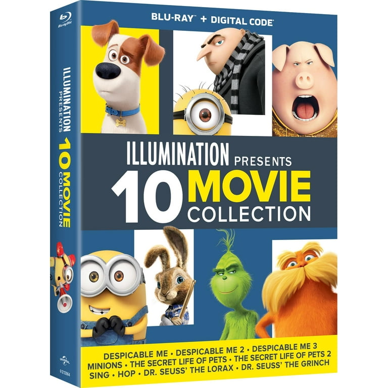 Illumination Presents: 10 Movie Collection (Blu-ray + Digital Copy