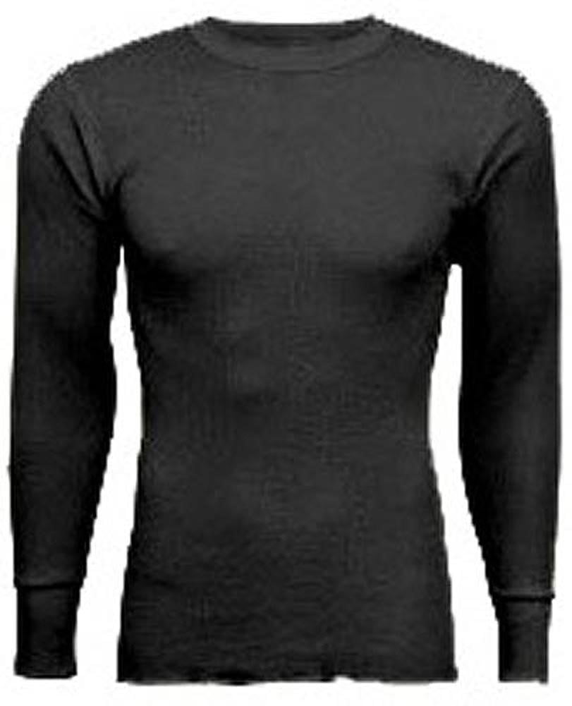 black thermal top mens