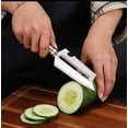 thumbnail image 5 of Multifunctional Kitchen Peeler Fruit Peeler Cutter Vegetable Peeler Cutter All Stainless Steel Durable Kitchen Bottle Opener, 5 of 8
