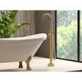 thumbnail image 5 of Castello USA Inc Neptune Brass Tub Filler w/Standard Handheld Shower in Chrome, 5 of 5