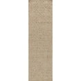 thumbnail image 1 of Rug Branch Hogar Abstract Indoor Outdoor Area Rug, Brown Beige, Boho - Living Room, Bedroom, Dining Room, and Kitchen, 1 of 5