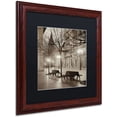 thumbnail image 2 of Trademark Fine Art "Oveido Cathedral Bancs II" Canvas Art by Alan Blaustein, Black Matte, Wood Frame, 2 of 4