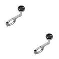 thumbnail image 2 of ZheElen Bicycle Computer Camera Mount Holder Multi-functional Bike Cellphone Stand Support Extension Bracket Accessory Gray 2Set, 2 of 6