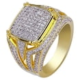 thumbnail image 1 of TIMIFIS Rings Knuckle Stacking Rings Diamond Insert Male Men ring Business ring A birthday present Gift Rings for Man - Summer, 1 of 1