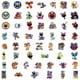 thumbnail image 2 of Decorative Smiling Critters Poppy Playtime Stickers for Scrapbook Laptop Suitcase Skateboard Envelope 50 Pcs, 2 of 5