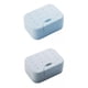 thumbnail image 1 of Jabonera,Jabonera portátil de viaje con tapa para baño,Soporte para barra de jabón con protector de esponja para ducha,Escuela de gimnasia de jabonera impermeable sellada,Camping Senderismo, 1 of 9